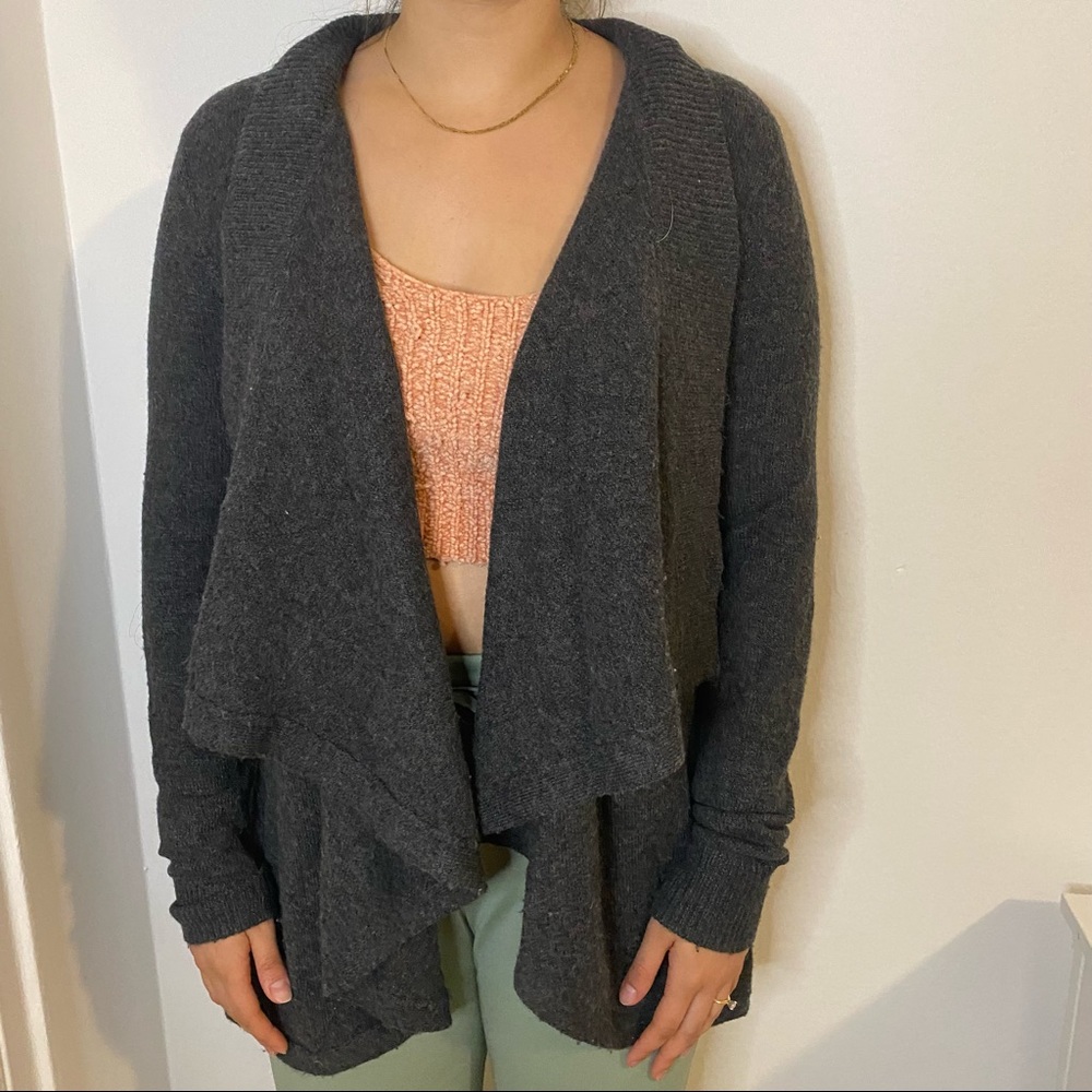 Loft Petite grey Cardigan